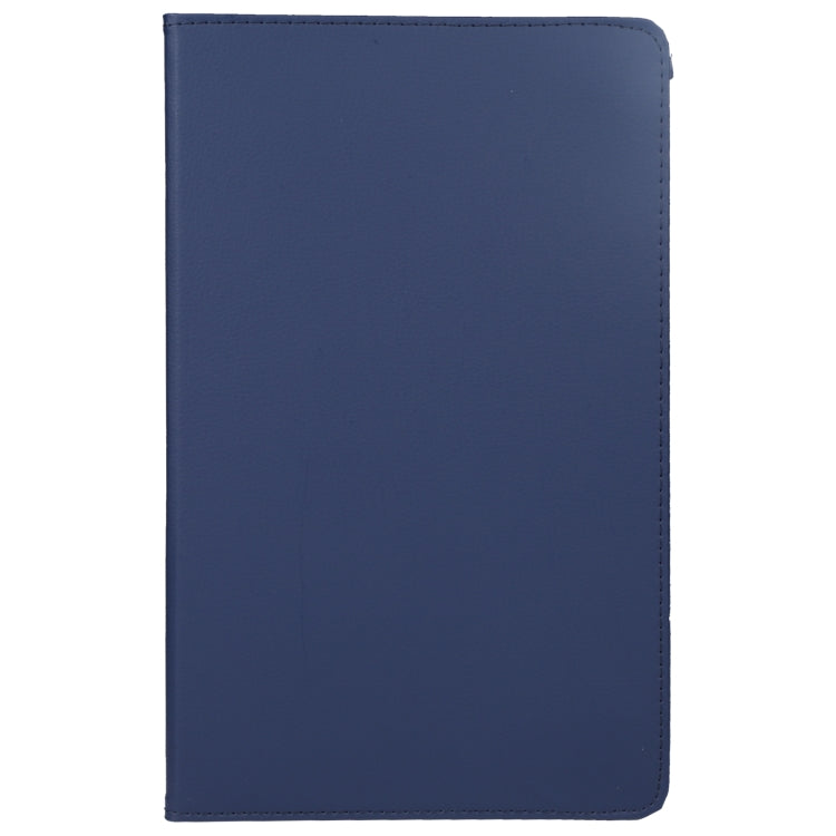 For Honor Pad 8 360 Degree Rotation Litchi Texture Flip Leather Tablet Case(Blue) - For Huawei by buy2fix | Online Shopping UK | buy2fix