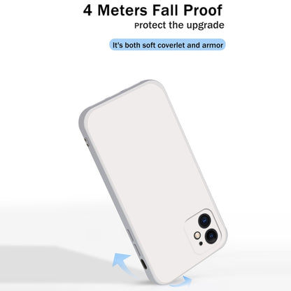 For iPhone 14 Imitation Liquid Silicone Phone Case (White) - iPhone 14 Cases by buy2fix | Online Shopping UK | buy2fix