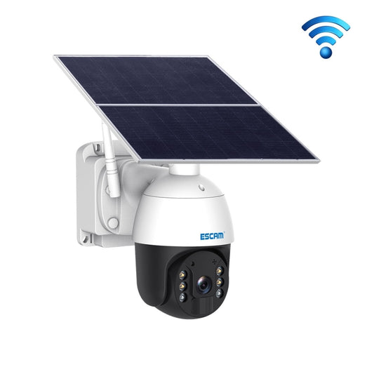 ESCAM QF624 3MP HD IP66 Waterproof WiFi Solar Panel PT IP Camera without Battery - Security by ESCAM | Online Shopping UK | buy2fix