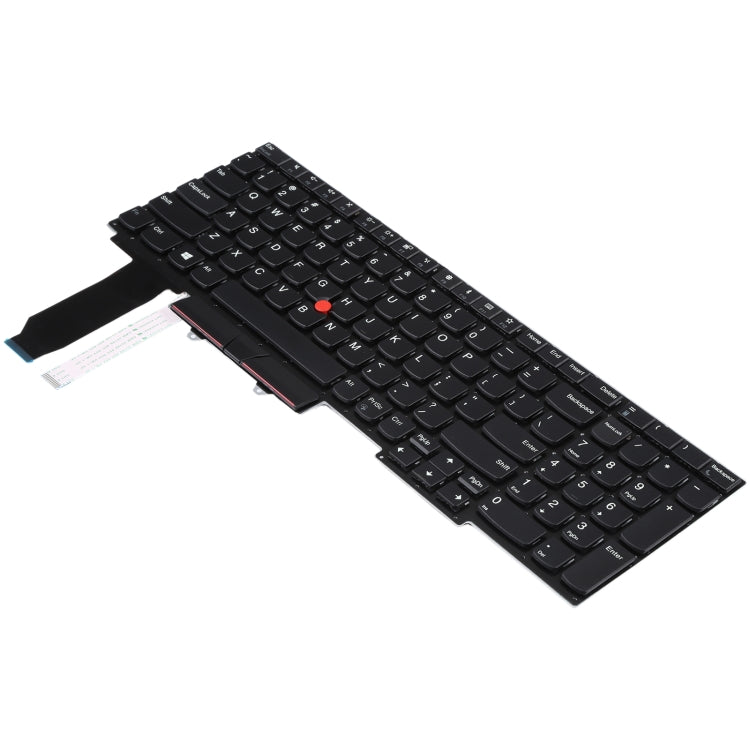 US Version Keyboard with Pointing For Lenovo Thinkpad E15 Gen 2 Gen(Black) - Computer & Networking by buy2fix | Online Shopping UK | buy2fix