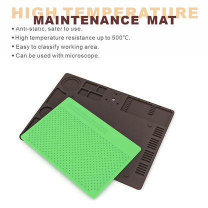 BAKU BA-696 2 in 1 Microscope Maintenance Insulation Pad - Working Mat by BAKU | Online Shopping UK | buy2fix