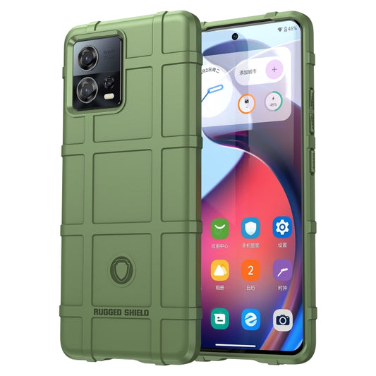 For Motorola Edge 30 Fusion Full Coverage Shockproof TPU Case(Green) - Motorola Cases by buy2fix | Online Shopping UK | buy2fix