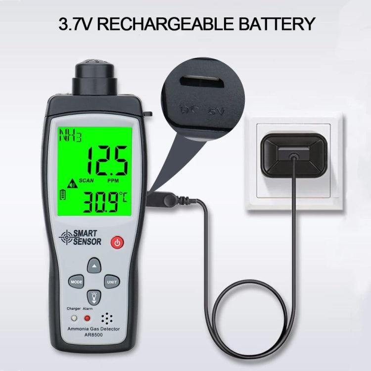 SmartSensor AR8500 Handheld Ammonia Gas NH3 Detector Meter - Consumer Electronics by buy2fix | Online Shopping UK | buy2fix