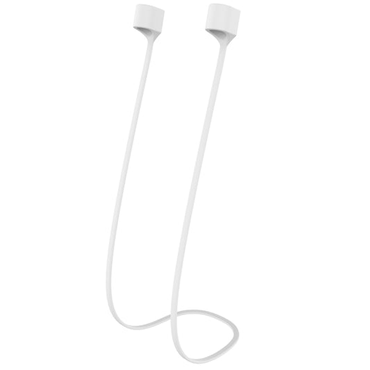 For AirPods Pro 2 Bluetooth Headset Anti-lost Rope Magnetic Silicone Lanyard(White) - Apple Accessories by buy2fix | Online Shopping UK | buy2fix