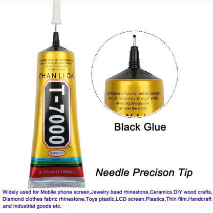 50mL T7000 LCD Screen Black Glue Multifunction Universal DIY Adhesive Glue - Repair Glue Series by buy2fix | Online Shopping UK | buy2fix