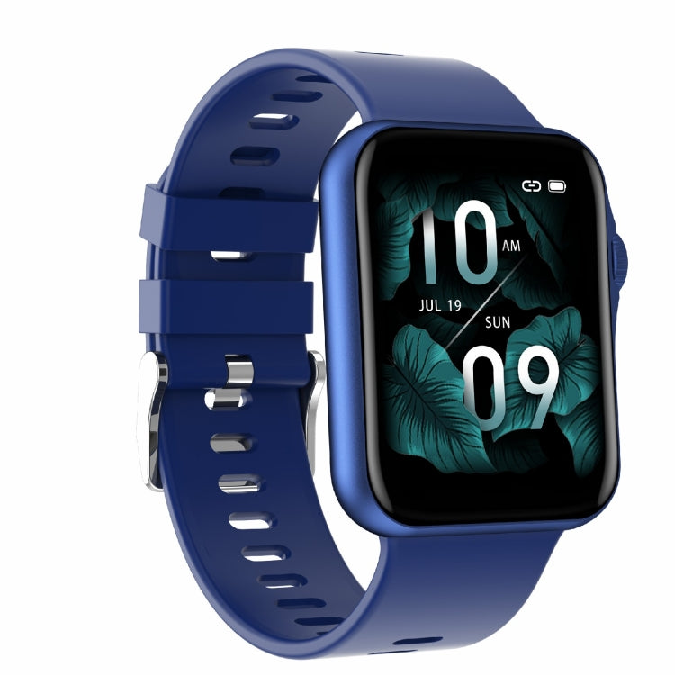 D07 1.7 inch Square Screen Smart Watch with Payment NFC Encoder(Blue) - Smart Wear by buy2fix | Online Shopping UK | buy2fix