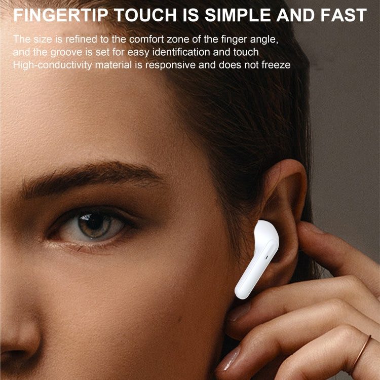 HAMTOD CS121 Stereo TWS Wireless Bluetooth Earphone(White) - TWS Earphone by HAMTOD | Online Shopping UK | buy2fix