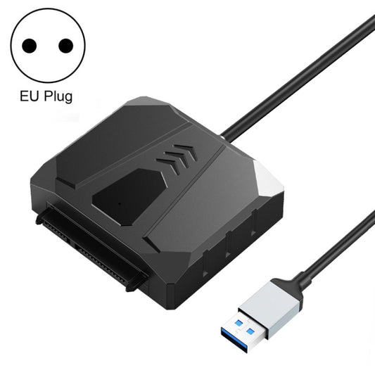 ORICO UTS2 USB 3.0 2.5-inch SATA HDD Adapter with 12V 2A Power Adapter, Cable Length:0.5m(EU Plug) - USB to IDE / SATA by ORICO | Online Shopping UK | buy2fix
