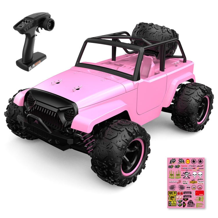 9304E 1:18 Full Scale Remote Control 4WD High Speed Car (Pink) - RC Cars by buy2fix | Online Shopping UK | buy2fix