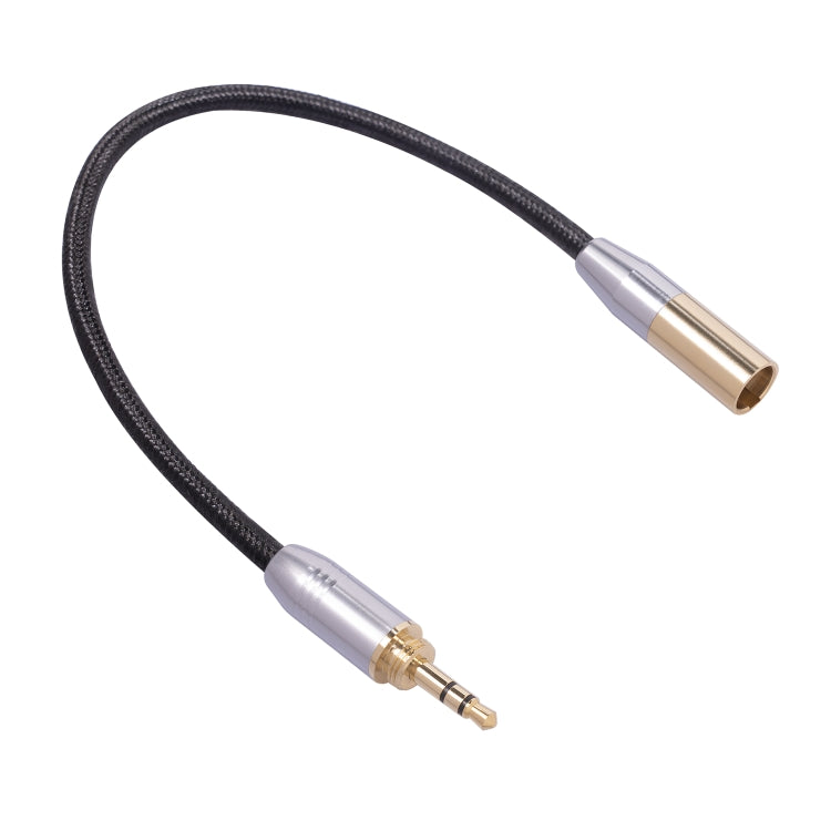 SB423M120-03 3.5mm Male to Mini XLR 3pin Male Audio Cable, Length: 30cm - Consumer Electronics by buy2fix | Online Shopping UK | buy2fix