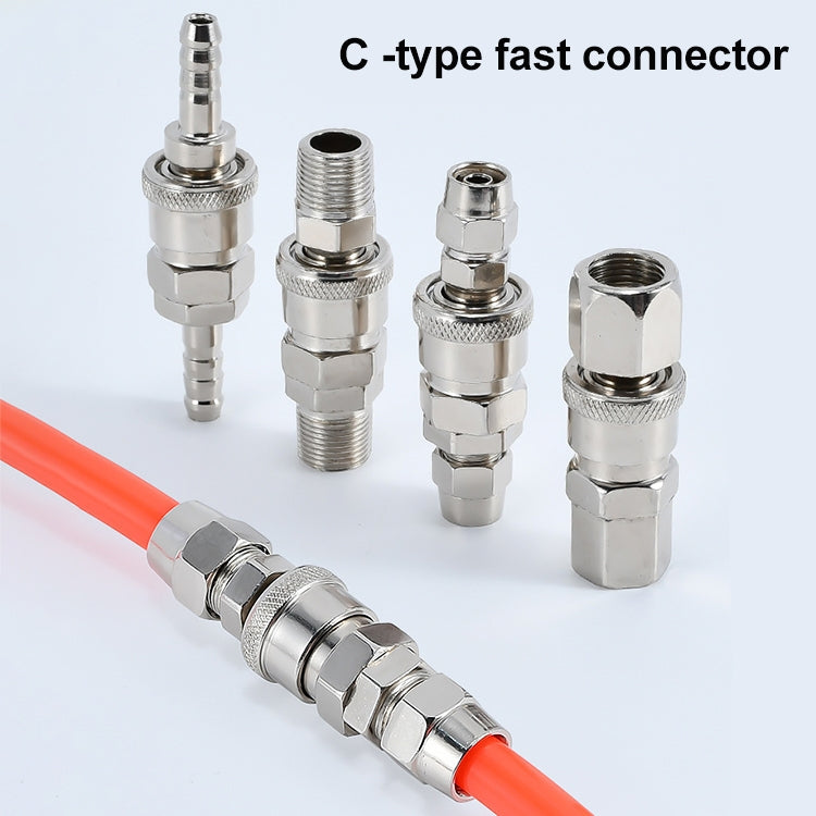 LAIZE PM-30 10pcs C-type Self-lock Air Tube Pneumatic Quick Fitting Connector -  by LAIZE | Online Shopping UK | buy2fix