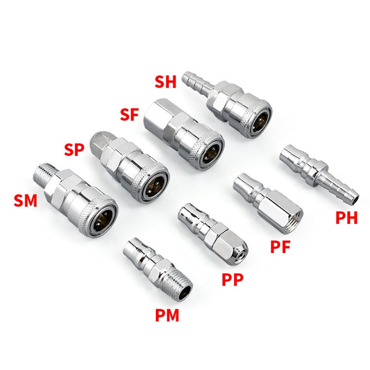 LAIZE PP-30 10pcs C-type Self-lock Air Tube Pneumatic Quick Fitting Connector -  by LAIZE | Online Shopping UK | buy2fix