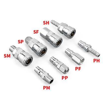 LAIZE PP-30 10pcs C-type Self-lock Air Tube Pneumatic Quick Fitting Connector -  by LAIZE | Online Shopping UK | buy2fix