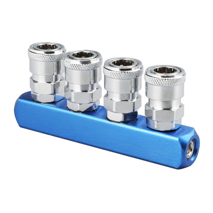 LAIZE 4-way C-type Self-lock Pneumatic Components -  by LAIZE | Online Shopping UK | buy2fix