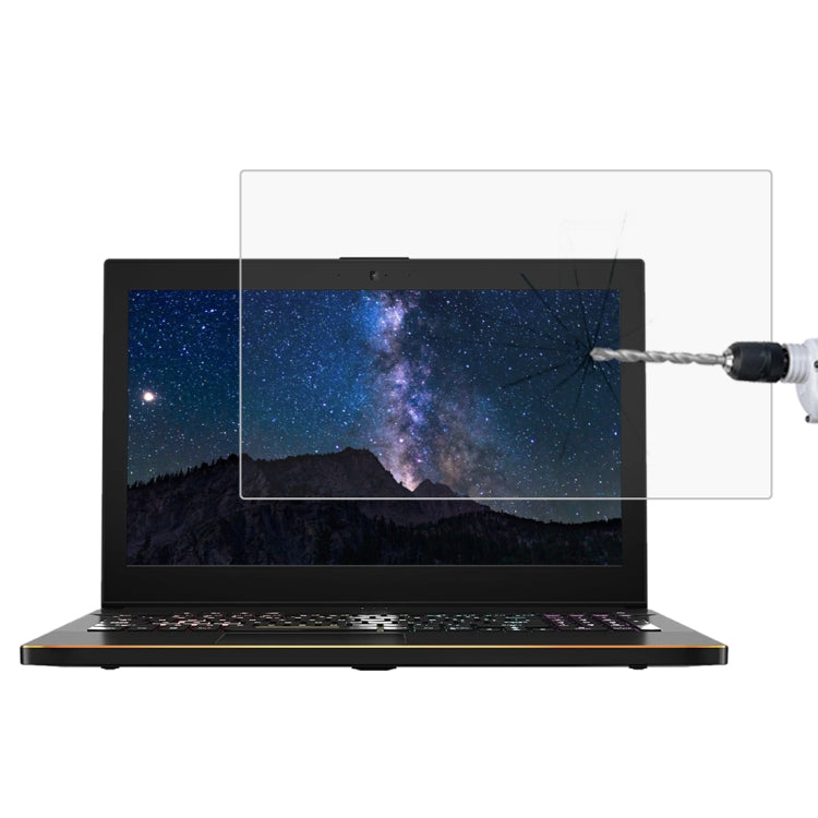 For ASUS ROG Zephyrus M (GM501) 15.6 inch Laptop Screen HD Tempered Glass Protective Film - Computer & Networking by buy2fix | Online Shopping UK | buy2fix