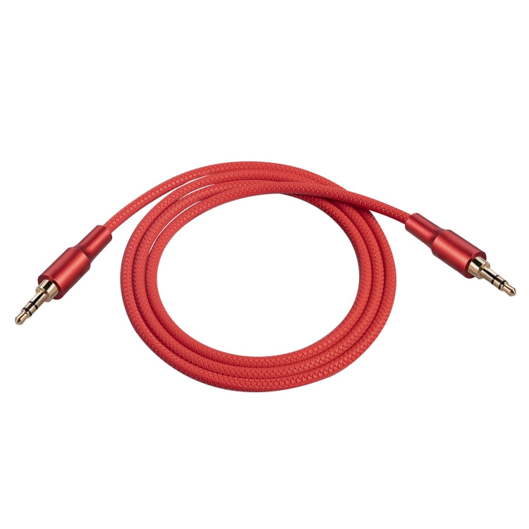 2130 3.5mm Male to 3.5mm Male Audio Cable, Length: 1m(Red) - Consumer Electronics by buy2fix | Online Shopping UK | buy2fix