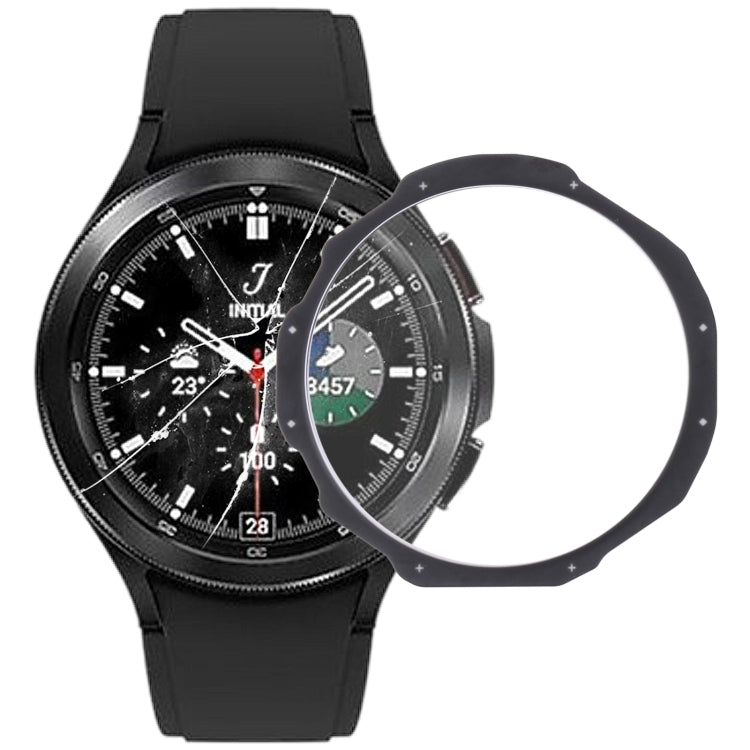 For Samsung Galaxy Watch4 Classic 46mm SM-R890 Original Front Screen Outer Glass Lens(Black) - Repair & Spare Parts by buy2fix | Online Shopping UK | buy2fix