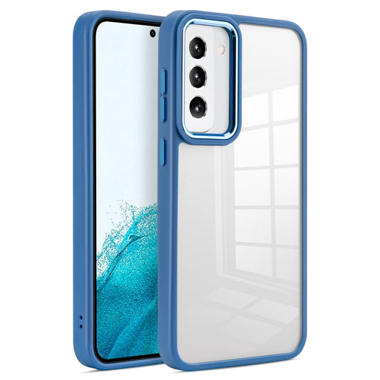 For Samsung Galaxy S23+ 5G Clear Acrylic Soft TPU Phone Case(Sierra Blue) - Galaxy S23+ 5G Cases by buy2fix | Online Shopping UK | buy2fix
