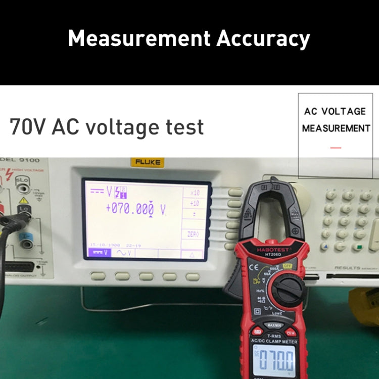 HABOTEST HT206A High Precision Digital Clamp Multimeter - Consumer Electronics by buy2fix | Online Shopping UK | buy2fix