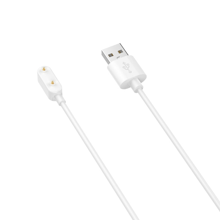 For Keep Band B4 Smart Watch Magnetic Charging Cable, Length: 1m(White) - Smart Wear by buy2fix | Online Shopping UK | buy2fix