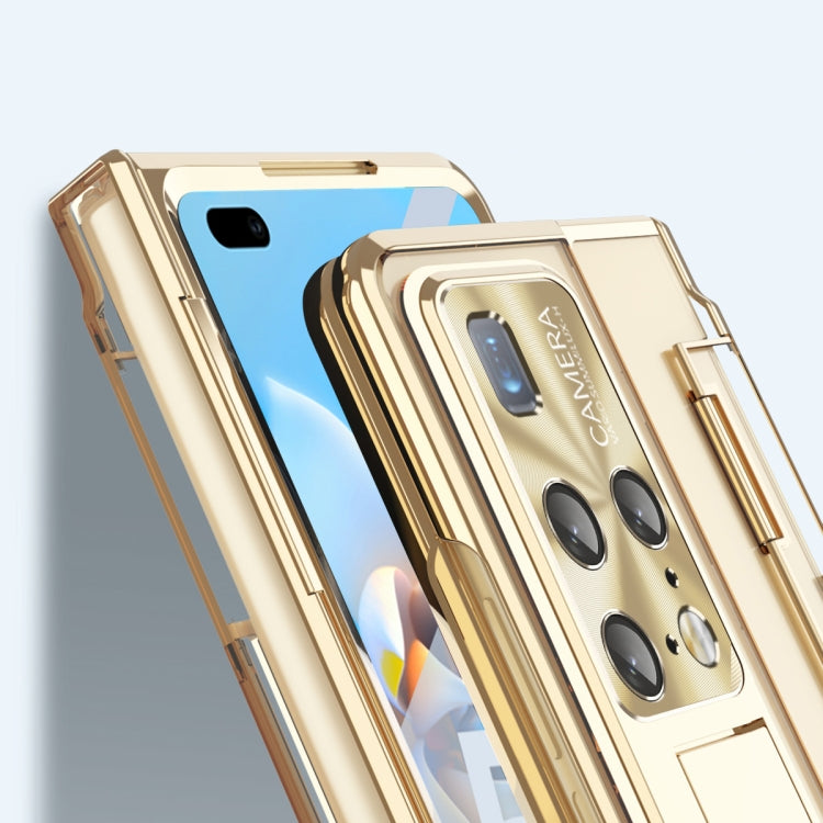 For Huawei Mate X2 Phantom Series Integrated Folding Phone Case with Stylus(Champagne Gold) - Huawei Cases by buy2fix | Online Shopping UK | buy2fix
