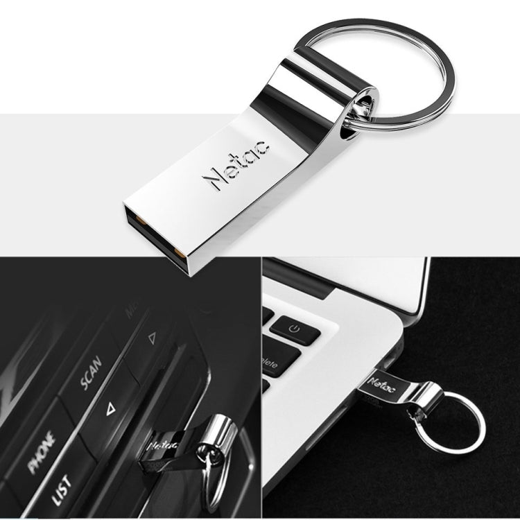 Netac U275 64GB USB 2.0 Secure Encryption Aluminum Alloy U Disk - USB Flash Drives by Netac | Online Shopping UK | buy2fix