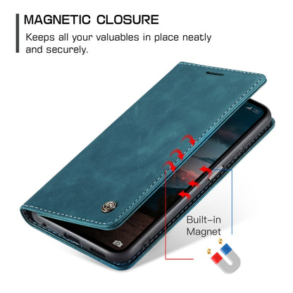 For Xiaomi Redmi Note 12 4G Global CaseMe 013 Multifunctional Horizontal Flip Leather Phone Case(Blue) - Xiaomi Cases by CaseMe | Online Shopping UK | buy2fix