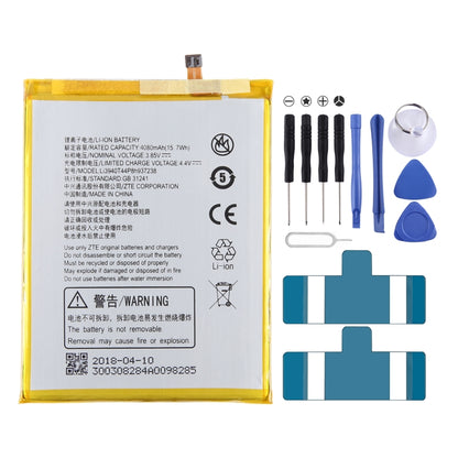 For ZTE Blade Z Max Z982 4080mAh Battery Replacement Li3940T44P8h937238 - Others by buy2fix | Online Shopping UK | buy2fix