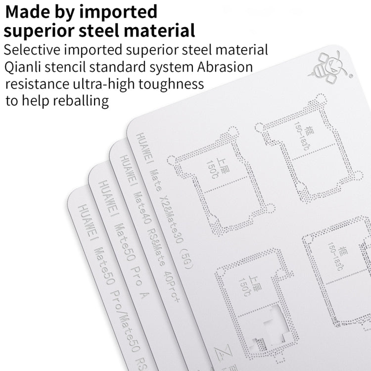 For iPhone 12 Series Qianli Mega-idea Multi-functional Middle Frame Positioning BGA Reballing Platform - Repair & Spare Parts by QIANLI | Online Shopping UK | buy2fix