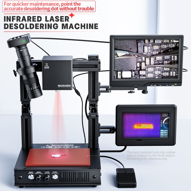 Mega-idea Intelligent Infrared Laser Desoldering Machine, Model:Without Microscope Set(US Plug) - Repair & Spare Parts by QIANLI | Online Shopping UK | buy2fix