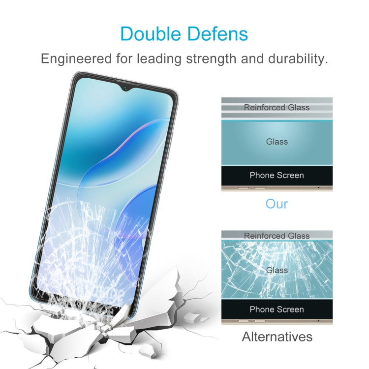For Blackview A53 50pcs 0.26mm 9H 2.5D Tempered Glass Film - For Blackview by buy2fix | Online Shopping UK | buy2fix