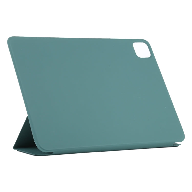 Horizontal Flip Ultra-thin Non-buckle Magnetic PU Leather Tablet Case With Three-folding Holder & Sleep / Wake-up Function For iPad Pro 11 inch (2020) / Pro 11 2018 / Air 2020 10.9(Green) - iPad Pro 11 (2020) Cases by buy2fix | Online Shopping UK | buy2fix