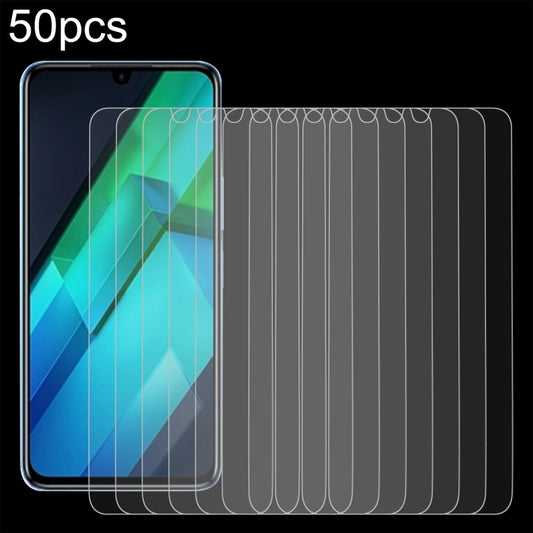 For Infinix Note 30 50pcs 0.26mm 9H 2.5D Tempered Glass Film - Infinix Tempered Glass by buy2fix | Online Shopping UK | buy2fix
