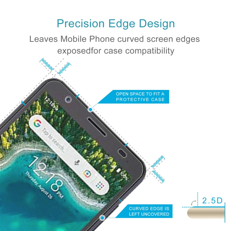 For ZTE Avid 589 Z5158 50pcs 0.26mm 9H 2.5D Tempered Glass Film - ZTE Tempered Glass by buy2fix | Online Shopping UK | buy2fix