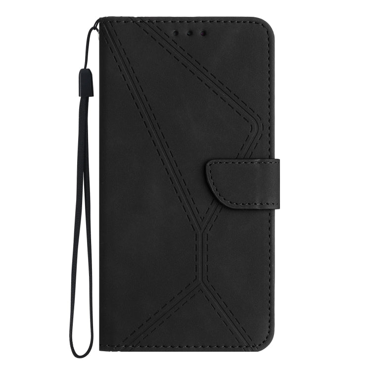 For Sony Xperia 1 III Stitching Embossed Leather Phone Case(Black) - Sony Cases by buy2fix | Online Shopping UK | buy2fix