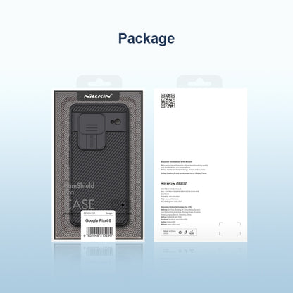 For Google Pixel 8 NILLKIN CamShield Pro PC Phone Case(Blue) - Google Cases by NILLKIN | Online Shopping UK | buy2fix