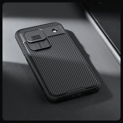 For Google Pixel 8A NILLKIN CamShield Pro PC Phone Case(Black) - Google Cases by NILLKIN | Online Shopping UK | buy2fix
