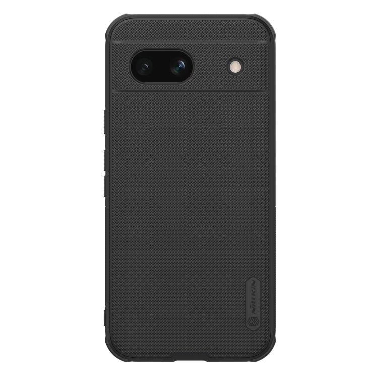 For Google Pixel 8a NILLKIN Frosted Shield Pro PC + TPU Phone Case(Black) - Google Cases by NILLKIN | Online Shopping UK | buy2fix