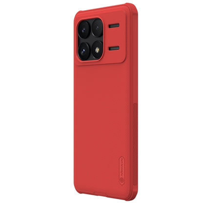 For Xiaomi Redmi K70 / K70 Pro NILLKIN Frosted Shield Pro PC + TPU Phone Case(Red) - K70 Pro Cases by NILLKIN | Online Shopping UK | buy2fix