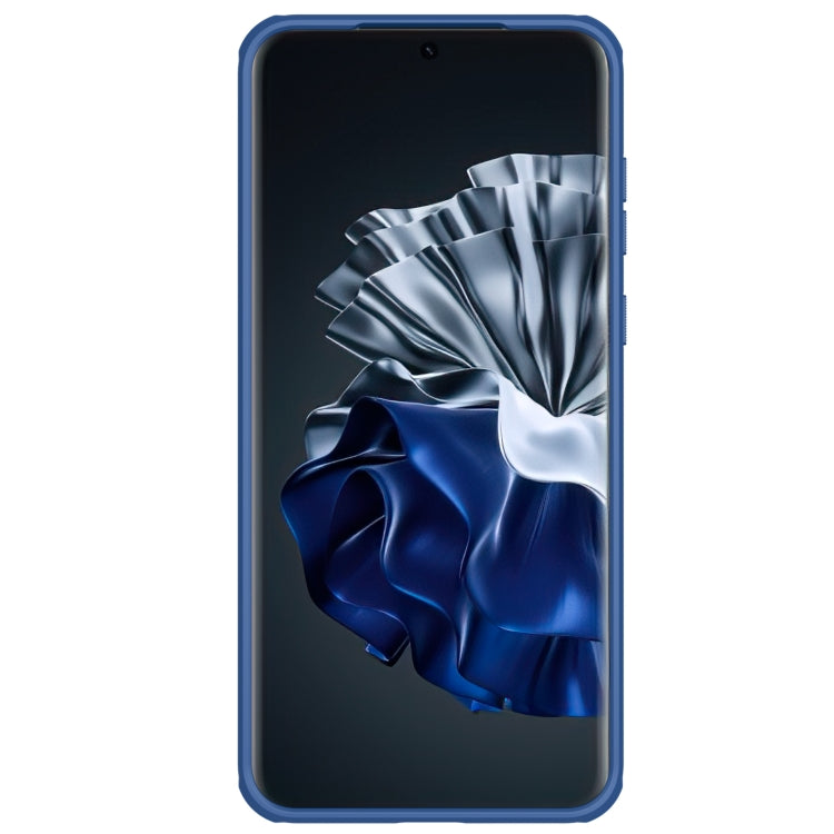 For Huawei P60 Pro / P60 NILLKIN Frosted Shield Pro PC + TPU Phone Case(Blue) - Huawei Cases by NILLKIN | Online Shopping UK | buy2fix