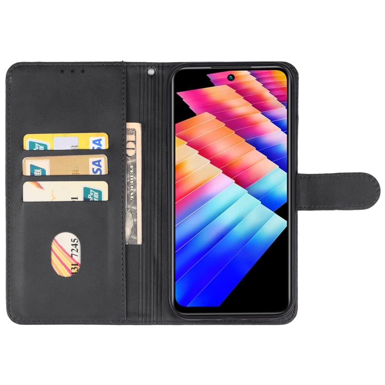 For Infinix Hot 30 Play NFC Leather Phone Case(Black) - Infinix Cases by buy2fix | Online Shopping UK | buy2fix