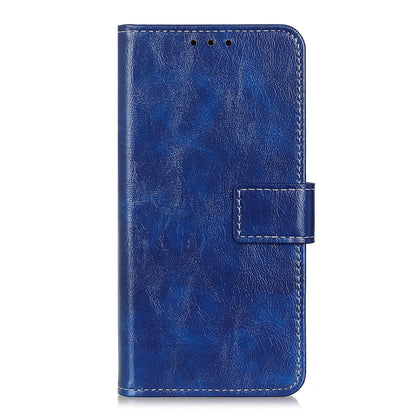For Xiaomi Redmi Note 12S 4G Retro Crazy Horse Texture Horizontal Flip Leather Phone Case(Blue) - Xiaomi Cases by buy2fix | Online Shopping UK | buy2fix