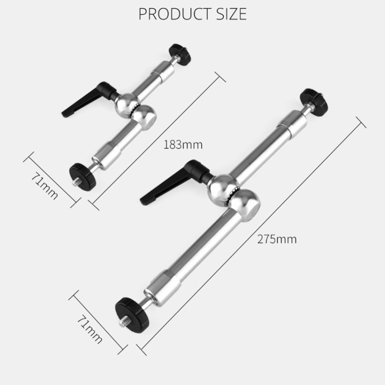 YELANGU A78 Stainless Steel Adjustable Friction Articulating Magic Arm, Size:7 inch - Camera Gimbal by YELANGU | Online Shopping UK | buy2fix
