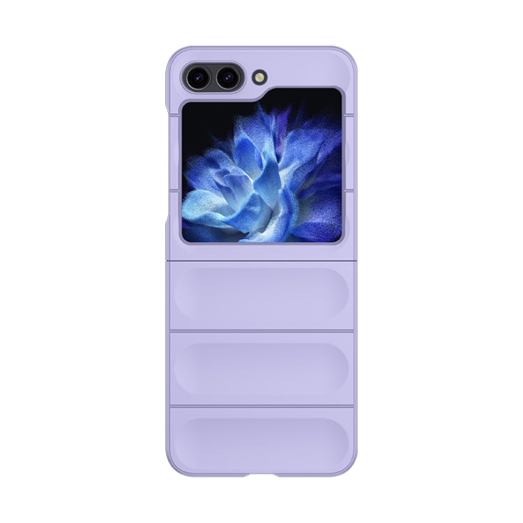 For Samsung Galaxy Z Flip5 Skin Feel Magic Shield Shockproof Phone Case(Purple) - Galaxy Z Flip5 Cases by buy2fix | Online Shopping UK | buy2fix