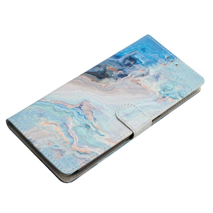 For OnePlus Nord CE 3 Lite 5G Colored Drawing Leather Phone Case(Blue Marble) - OnePlus Cases by buy2fix | Online Shopping UK | buy2fix