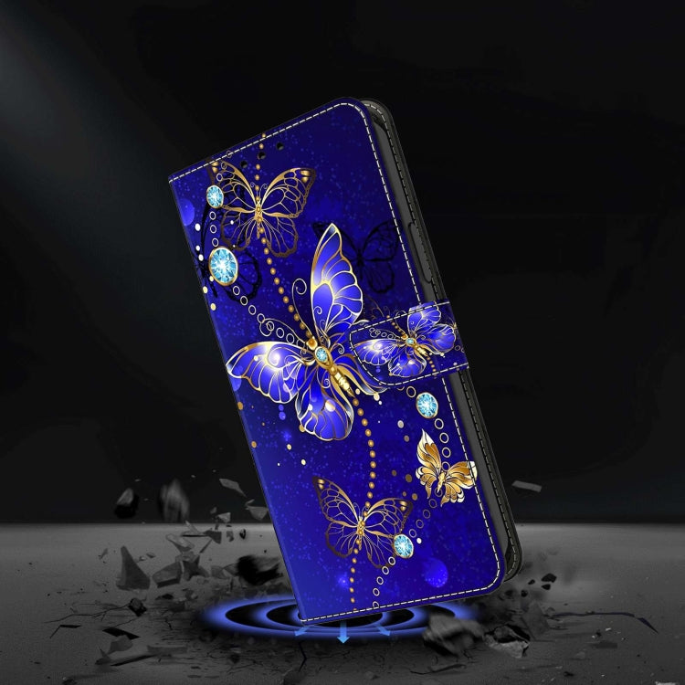 For Xiaomi Redmi 9C Crystal 3D Shockproof Protective Leather Phone Case(Diamond Butterfly) - Xiaomi Cases by buy2fix | Online Shopping UK | buy2fix