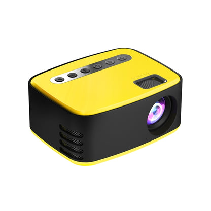 T20 320x240 400 Lumens Basic Version Portable Home Theater LED HD Digital Projector, Plug Type:EU Plug(Yellow) - LED Projector by buy2fix | Online Shopping UK | buy2fix