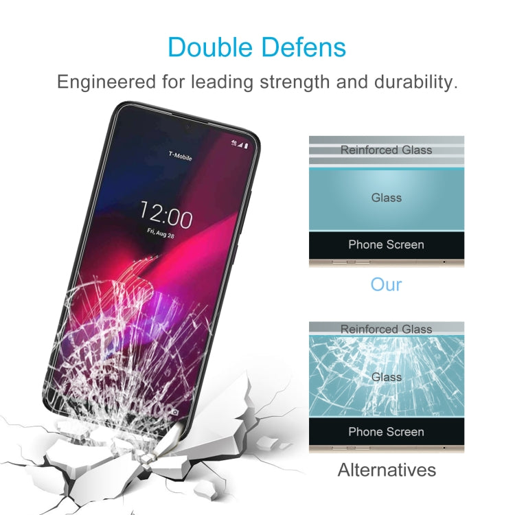 For T-Mobile REVVL V 4G 50pcs 0.26mm 9H 2.5D Tempered Glass Film - Others by buy2fix | Online Shopping UK | buy2fix