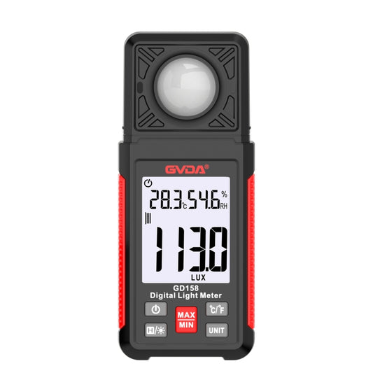 GVDA GD158 200000Lux Digital Light Meter Tester Brightness Photometer - Light & Sound Meter by GVDA | Online Shopping UK | buy2fix