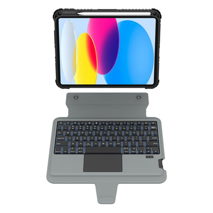 For iPad 10th Gen 10.9 2022 Nillkin Bumper Combo Keyboard Case with Backlight - Universal by NILLKIN | Online Shopping UK | buy2fix